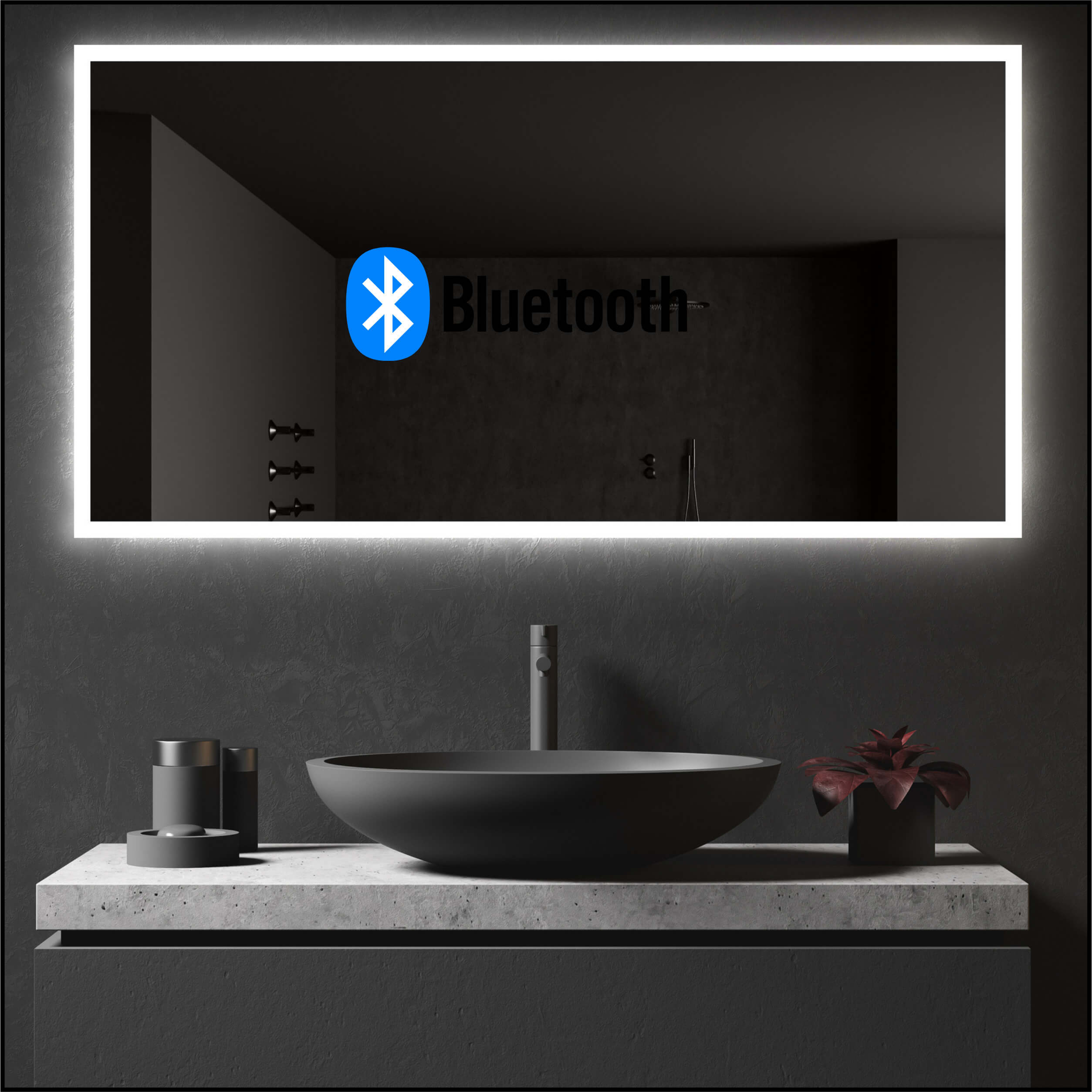 Bluetooth reproduktor k zrcadlu